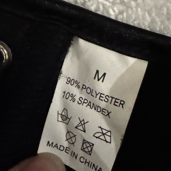 Black Lace Up Corset M - Picture 6 of 6